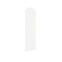 Vitre mobile pare baignoire verre trempé 6mm 34x135,6cm transparent - INVENTIV