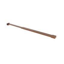 Barre fixation 70-100cm 8mm brossé bronze - INVENTIV