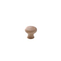 Set de 4 boutons de meuble bois brut Ø32 mm - 1ER