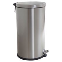 Poubelle cuisine à pédale Titan Satin 40L