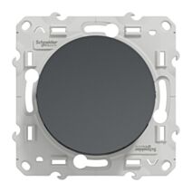 Interrupteur va-et-vient à assembler Odace gris anthracite - SCHNEIDER ELECTRIC