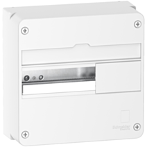Tableau électrique nu Resi9 1 rangée 13 modules blanc - SCHNEIDER ELECTRIC