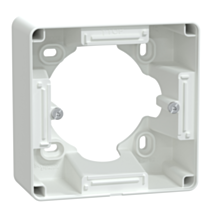 Boîte support pour montage saillie 36mm Ovalis blanc - SCHNEIDER ELECTRIC