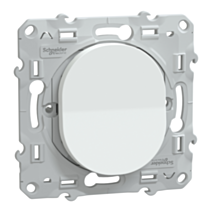 Poussoir à assembler Ovalis blanc - SCHNEIDER ELECTRIC