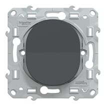 Poussoir à assembler Ovalis anthracite - SCHNEIDER ELECTRIC