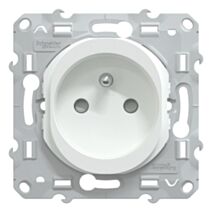 Prise électrique 2 pôles+terre Ovalis - SCHNEIDER ELECTRIC