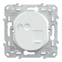 Prise rj45 à assembler Ovalis blanc - SCHNEIDER ELECTRIC