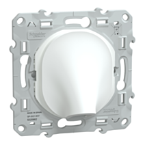 Sortie de câble à assembler Ovalis blanc - SCHNEIDER ELECTRIC
