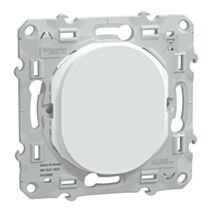 Obturateur à assembler Ovalis blanc - SCHNEIDER ELECTRIC