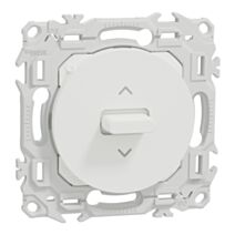 Interrupteur ou poussoir volet roulant 3 positions levier blanc craie - SCHNEIDER ELECTRIC