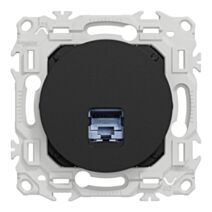 Prise RJ45 Cat6 STP noir onyx - SCHNEIDER ELECTRIC