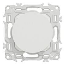 Obturateur Odace pré-perçage pour sortie de câble blanc craie - SCHNEIDER ELECTRIC