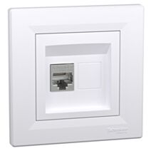 Prise RJ45 Asfora blanc - SCHNEIDER ELECTRIC