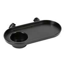 Tablette porte gobelet relaxe noir