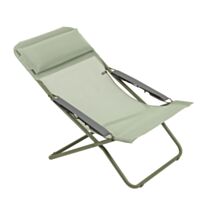 Chaise longue Transabed Colorblock toile Batyline® moss - LAFUMA MOBILIER