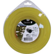 Fil de debroussailleuse rond diametre 2 mm longueur 130 metres