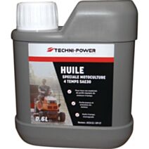 Huile 4 temps motoculture SAE30 0,6L - TECHNI POWER