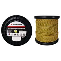 Fil de débroussailleuse torsadé platinium 2,4mm 100m - TECHNI POWER