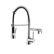mixerpro mitigeur evier semi industriel a douchette chrome - ESSEBAGNO
