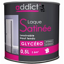 Peinture laque satinée 0.5 l pivoine