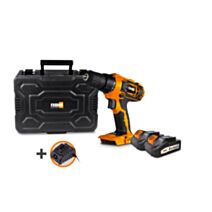 Perceuse - Visseuse sans fil 20V 38Nm avec 2 batteries - FEIDER