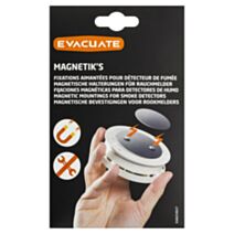 Fixations aimantées pour détecteur de fumée