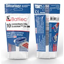 Sachet 6 connecteurs Scotchlok étanche IPX8 - BATILEC