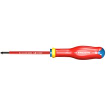 Tournevis PROTWIST isolé 1000V Posidriv 1X100 - FACOM