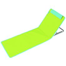 Matelas avec cale dos Clic clac des plages Gris