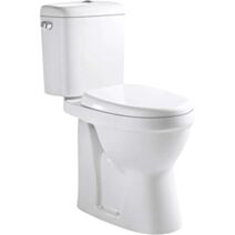 WC céramique à poser Alti 3/6L sans bride+abattant frein de chute