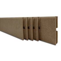 5 Plinthes Brut 220x9,8x0,9cm MDF