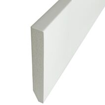 Plinthe XPS extrudé 12mmx100mmx220cm blanc - SUP BOIS