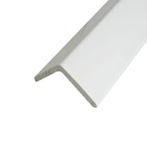 Baguette d'angle XPS extrudé 30x30mm blanc - SUP BOIS