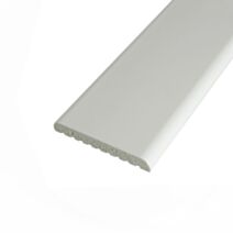 Chant plat XPS extrudé 6x40mm blanc - SUP BOIS