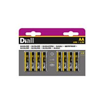 Pile alcaline AA (LR6) x8 - DIALL
