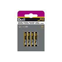 Pile alcaline AAA (LR03) x4 - DIALL