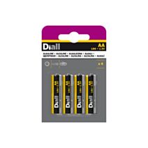 Pile alcaline AA (LR6) x4 - DIALL