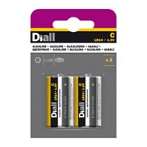 Pile alcaline C (LR14) x2 - DIALL