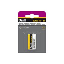 Pile alcaline PP3 (6LR51) x1 - DIALL