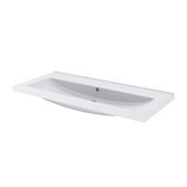 Plan vasque blanc Nira 100cm - GOODHOME
