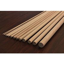 Tourillon à fixer Bois Brut 0,8cmx1m