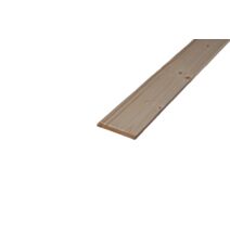Plinthe Sapin du Nord à fixer 205x9,5x0,9cm