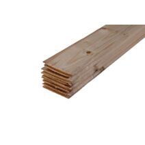 Plinthe Sapin du Nord à fixer 205x9,5x0,9cm