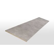 Tablette mélaminée béton 250x50x1,8cm