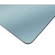 Panneau en composite 305x150x0,3cm argent