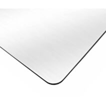 Panneau de bois en composite 305x65x0,3cm blanc