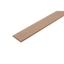 Plinthe MDF brut à fixer 220x10x1cm