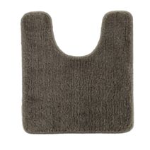 Tapis contour WC 45x50cm taupe - TENDANCE