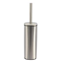 Brosse WC carrée métal chrome - TENDANCE