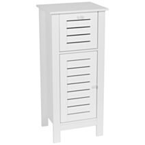 Meuble bas MDF 1 porte 1 tiroir Santorin - TENDANCE